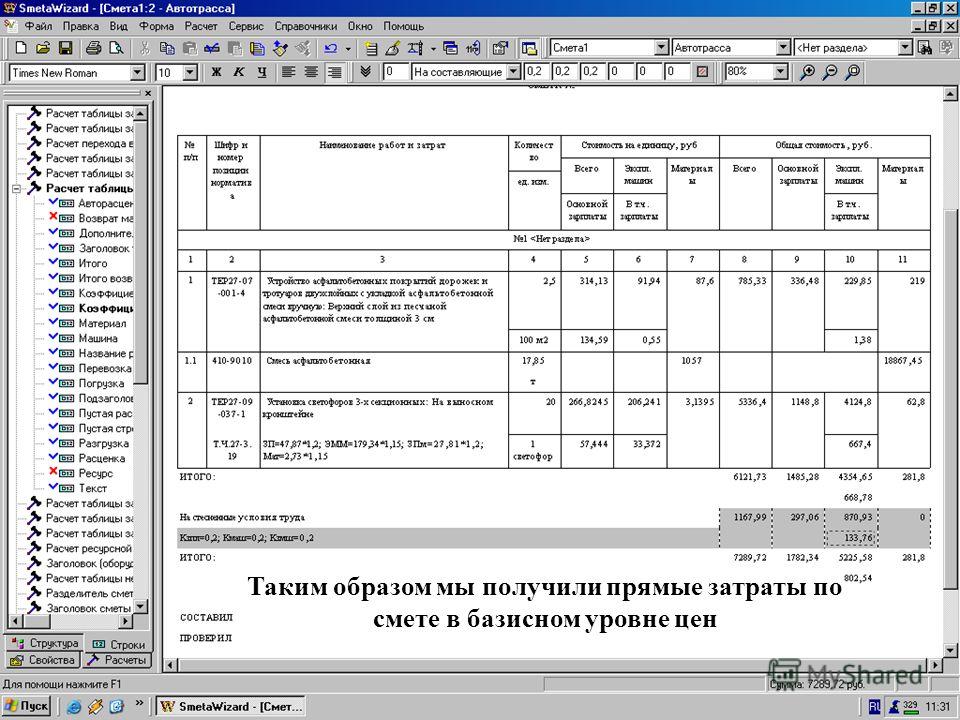 Стоимость Сметной Документация