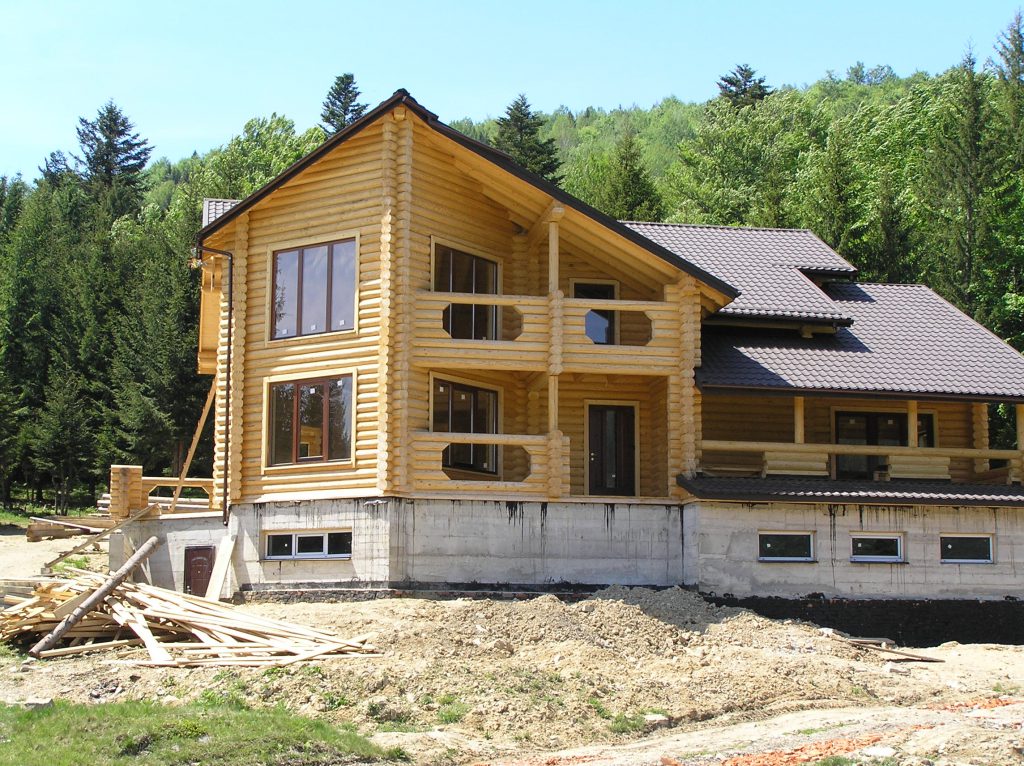 Строительство домов из бруса калиброванного.