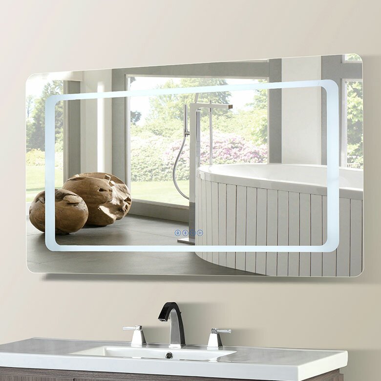 Save Space and Energy with A Bathroom Wall LED Mirror