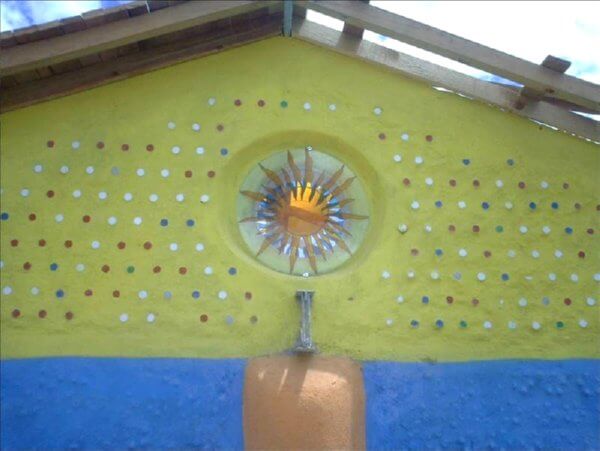 plastic bottle house