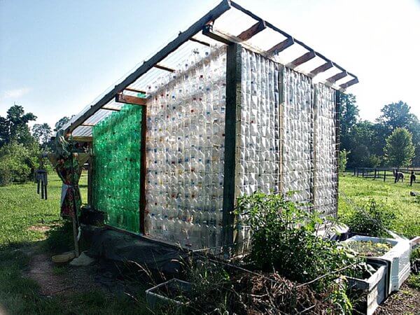 plastic bottle greenhouse