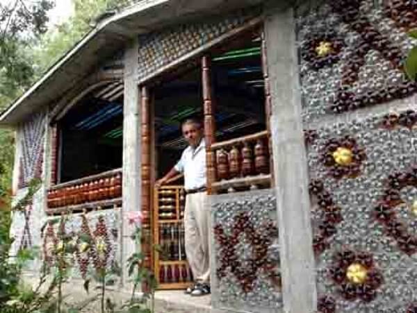 serbia plastic bottle house