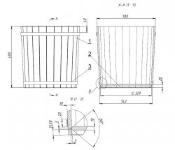 Чертежи банного чана из нержавейки