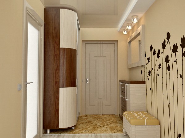 дизайн маленького коридора в квартире 