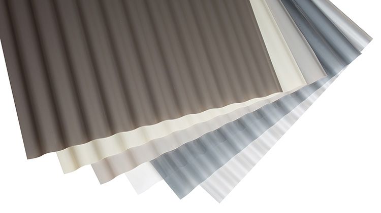 Профилированный материал имеет характерную форму