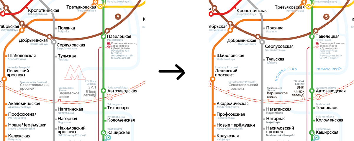 Карта метро новые черемушки