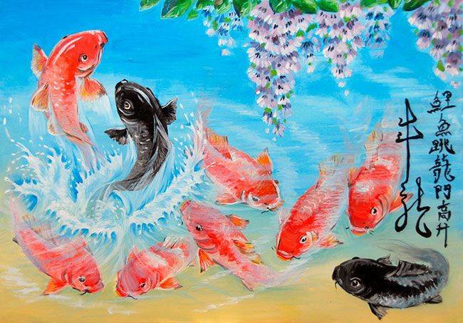 обои с рисунком феншуй обои с рисунком феншуй