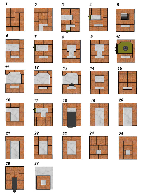 Как правильно сложить печку