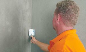 Выравнивание угла штукатуркой