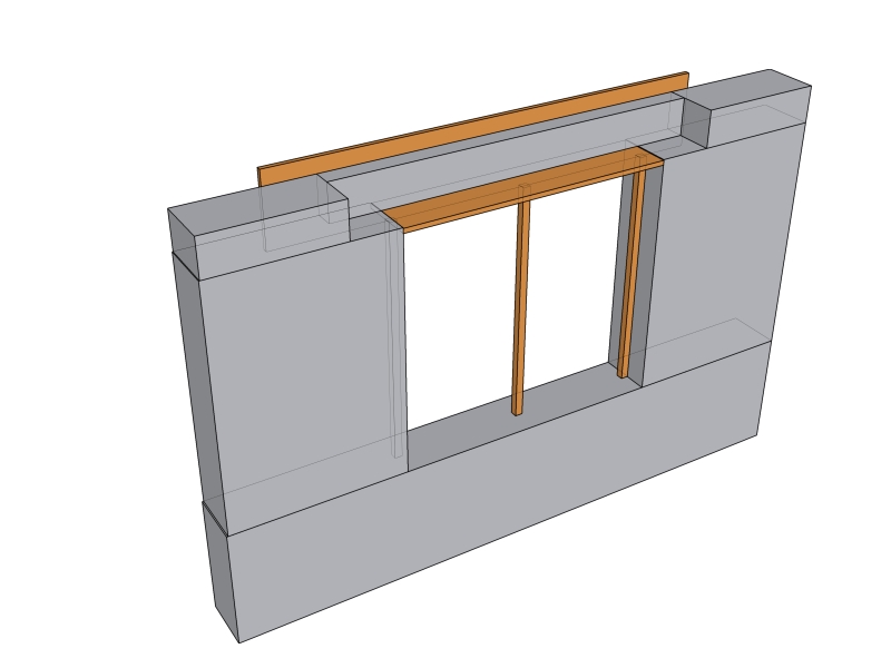 Шаг 3: Монтаж решеток для окон и дверей