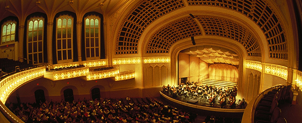 Performance at the Macky Auditorium