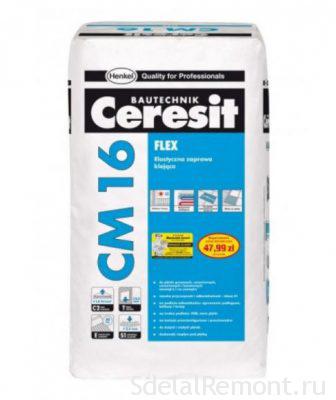 tile adhesive to OSB