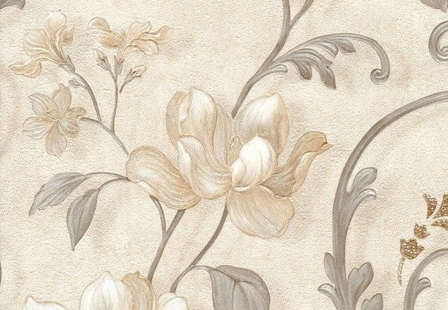 Мягкие тона флизелиновых обоев как нельзя лучше подходят для спальных комнат