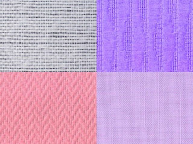 Несколько типов текстуры обоев "под холст"