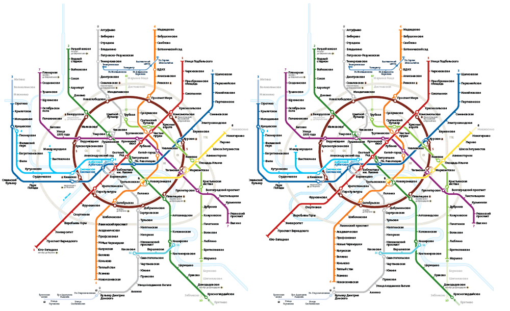 Карта метро 2002