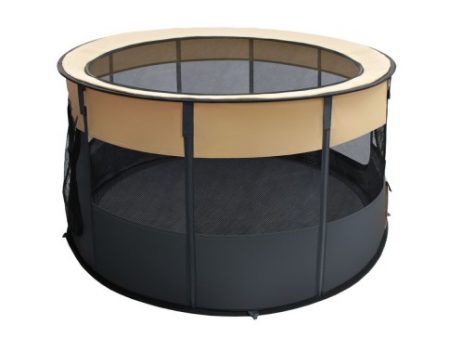 Round Dog Playpen - Coops and Cages