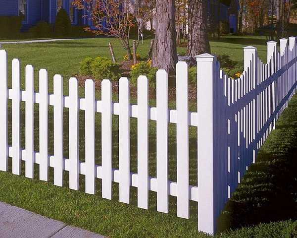 Деревянный забор