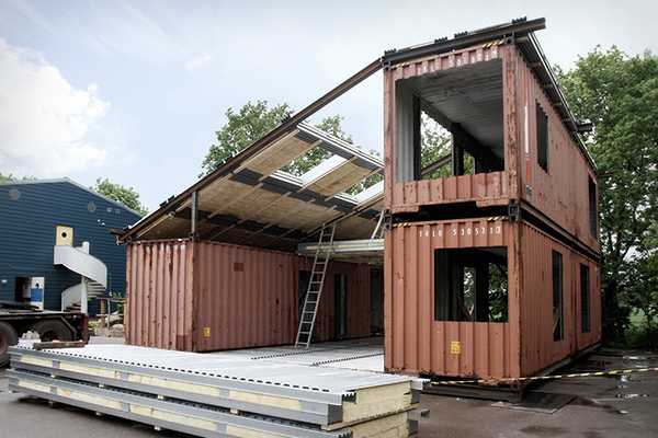 Модульный дом из блок контейнеров для постоянного проживания